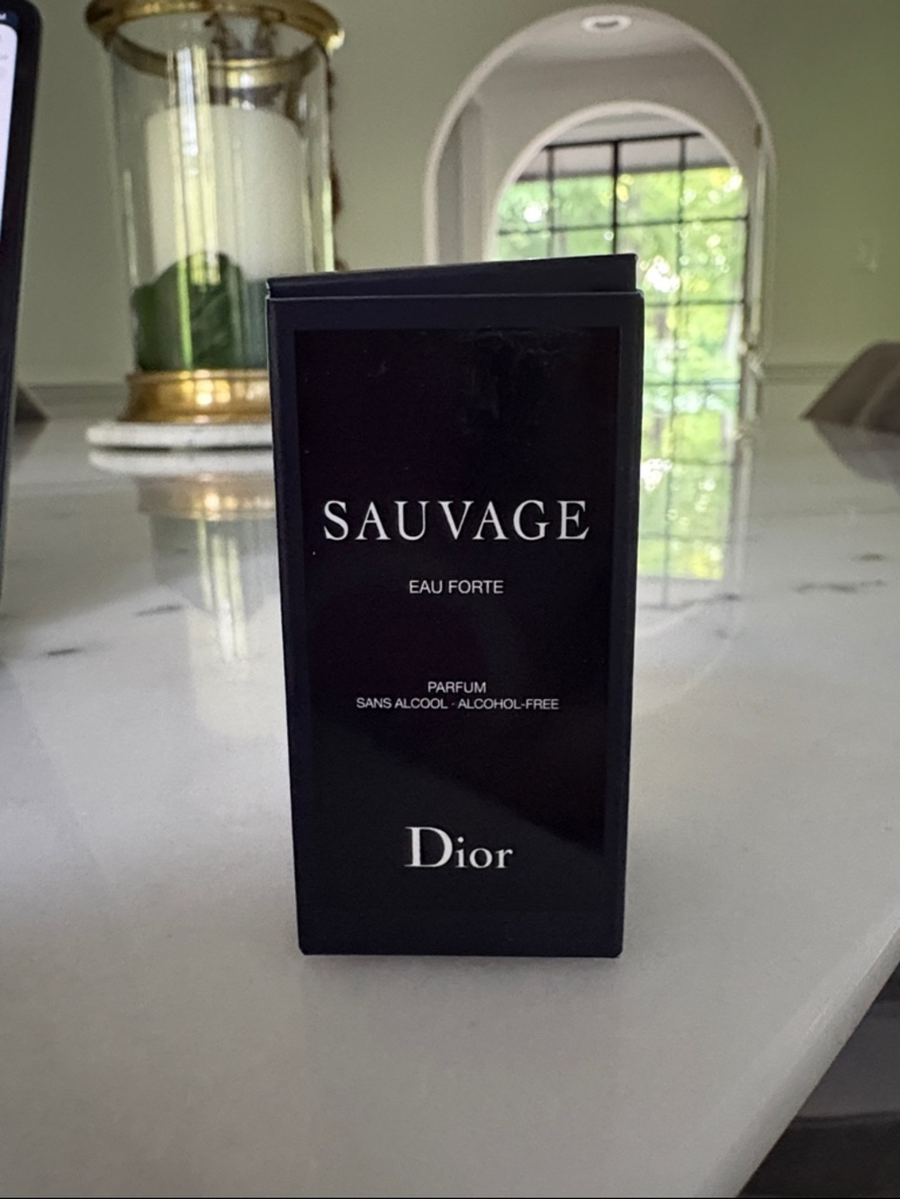 Dior Sauvage Men’s Parfum ravel  Sample 0.34 ounces